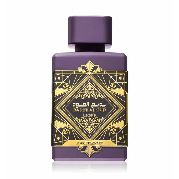 Badee Al Oud Amethyst (Oud for Glory) by Lattafa (Inspired by Initio Atomic Rose)