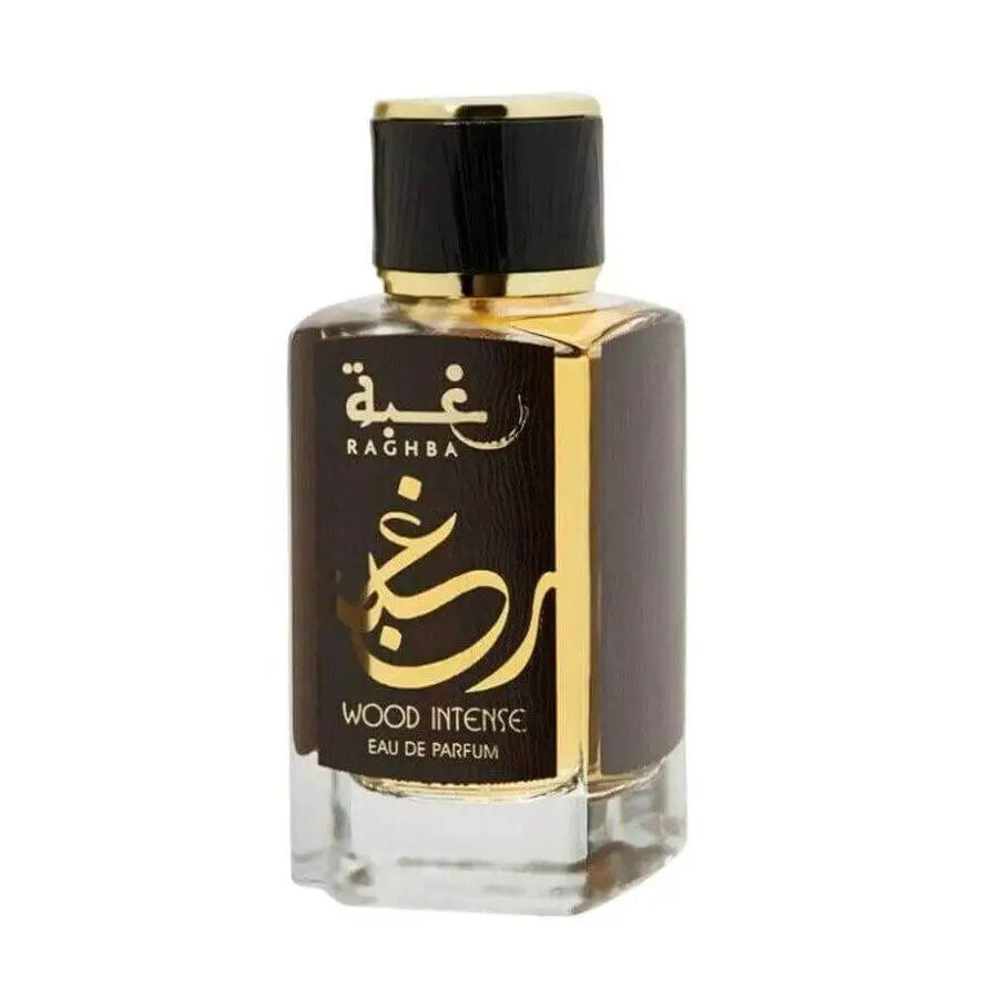 Raghba Wood Intense by Lattafa (Inspired by Tom Ford Tobacco Wood)