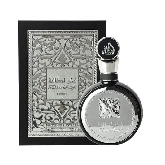 Fakhar Lattafa (Pride of Lattafa) Silver/Black (Inspired by YSL Y)